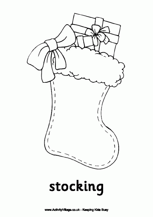 Stocking-coloring-page-2